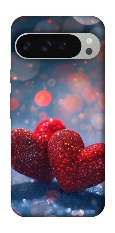 Чехол на Google Pixel 9 Pro XL Red hearts фото 1 из 1