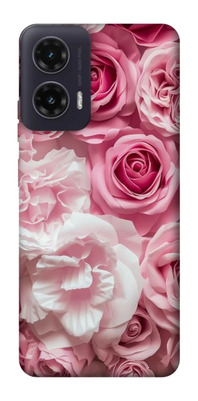 Чохол на Motorola Moto G35 Рожеві Квіти фото 1 з 1