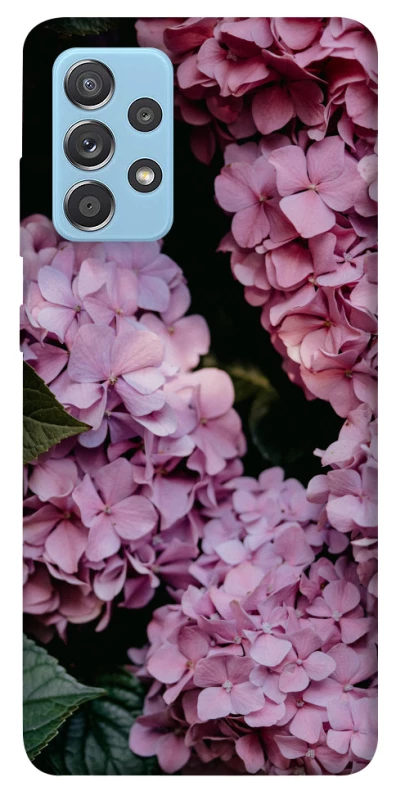 Чохол на Samsung Galaxy A52 4G / A52 5G Рожеві гартензії фото 1 з 1