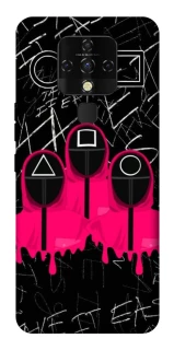 Чехол на TECNO Camon 16 SE squid game v4 фото 1 из 1