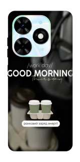 Чехол на TECNO Spark Go 2024 Thursday coffee фото 1 из 1