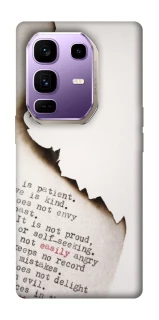 Чехол на Infinix Note 50 Pro+ Стихи фото 1 из 1