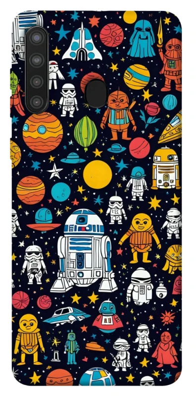 Чохол на Samsung Galaxy A21 Star Wars background ver.2 фото 1 з 1
