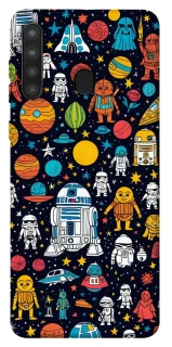 Чехол на Samsung Galaxy A21 Star Wars background ver.2 фото 1 из 1
