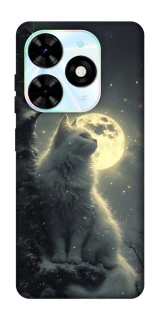 Чохол на TECNO Spark Go 2024 Кіт під місяцем фото 1 з 1