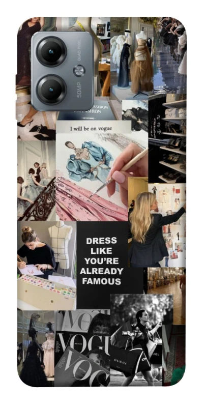 Чохол на Motorola Moto G14 Fashion collage ver.11 фото 1 з 1