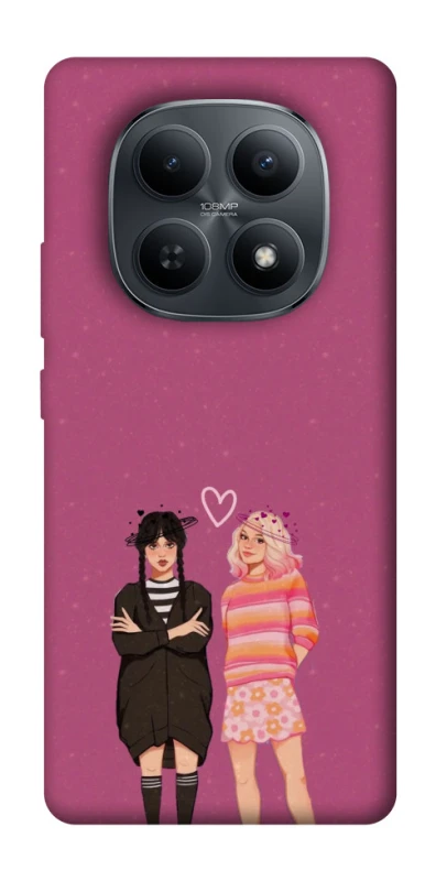 Чехол на Xiaomi Redmi Note 15 4G/5G (EU) Raven & Rainbow Wednesday фото 1 из 1