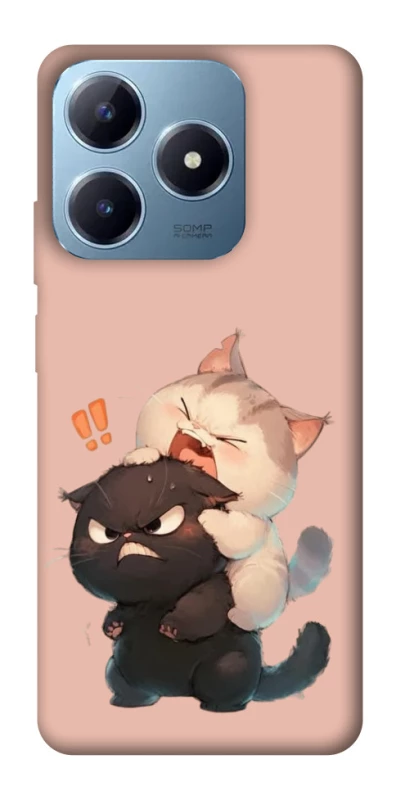 Чехол на Realme C63 Сat and cat фото 1 из 1