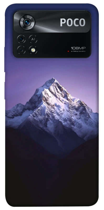 Чохол на Xiaomi Poco X4 Pro 5G Purple mountains фото 1 з 1