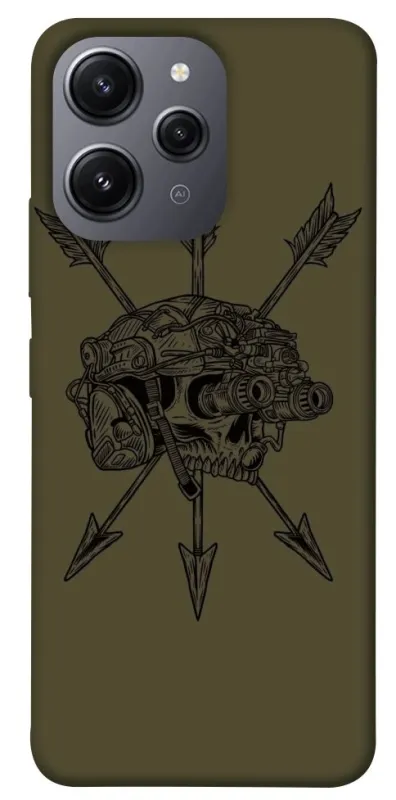 Чохол на Xiaomi Redmi 12 Mil skull фото 1 з 1