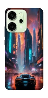 Чехол на Oppo Reno 14 Cyber city фото 1 из 1