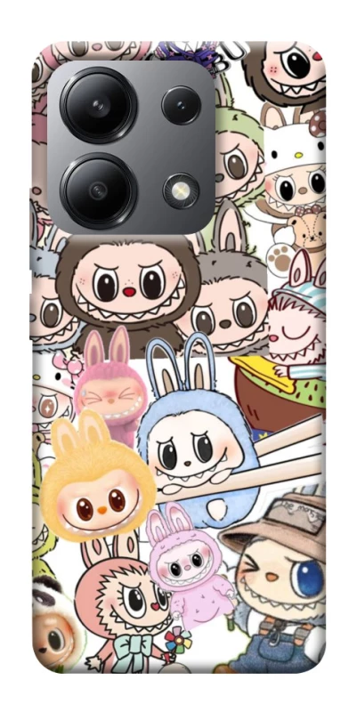 Чохол на Xiaomi Redmi Note 13 4G All Labubus фото 1 з 1