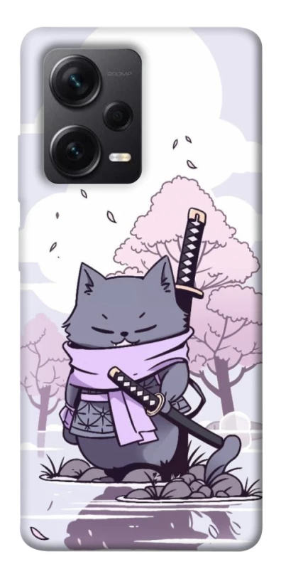 Чохол на Xiaomi Redmi Note 12 Pro+ 5G Samurai cat фото 1 з 1
