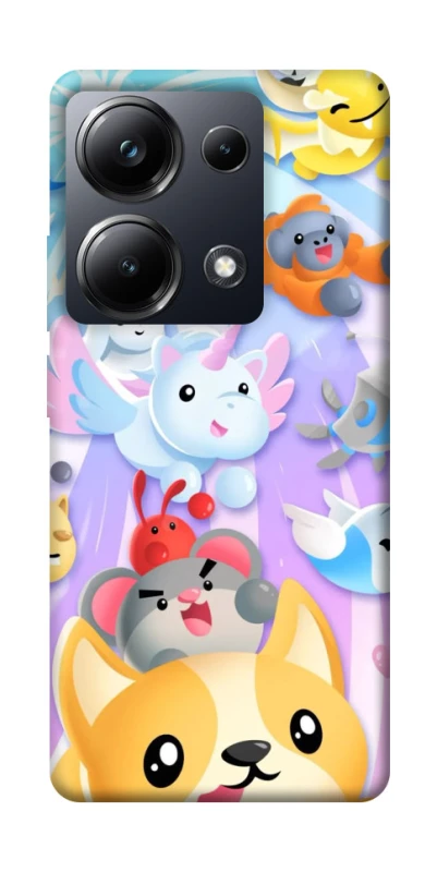 Чохол на Xiaomi Poco M6 Pro 4G Adopt Me Rainbow Pet Parade фото 1 з 1