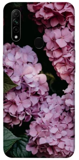 Чехол на Oppo A31 Розовые гартензии фото 1 из 1