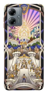 Чехол на Motorola Moto G14 WOW forever stormwind фото 1 из 1