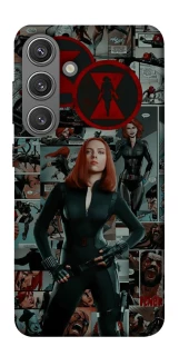 Чехол на Samsung Galaxy S24+ Black Widow фото 1 из 1