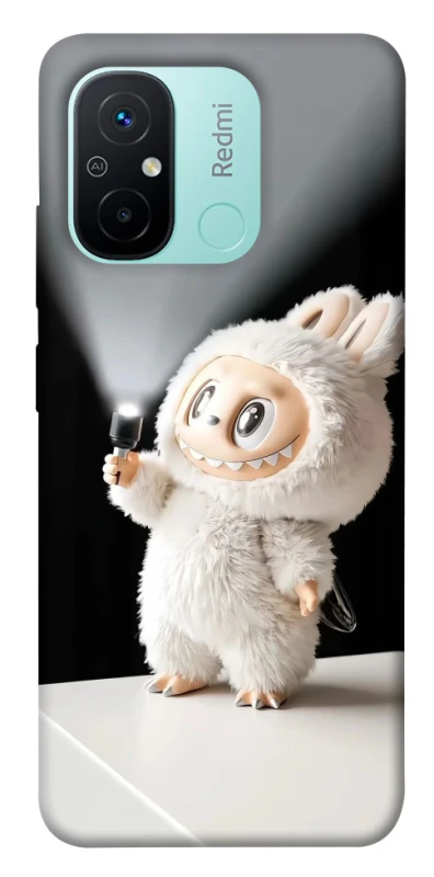 Чехол на Xiaomi Redmi 12C / Poco C55 Labubu with flashlight ver.2 фото 1 из 1