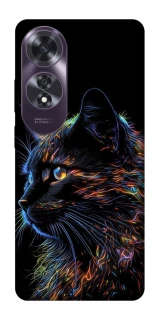 Чехол на Oppo A60 Черный кот фото 1 из 1