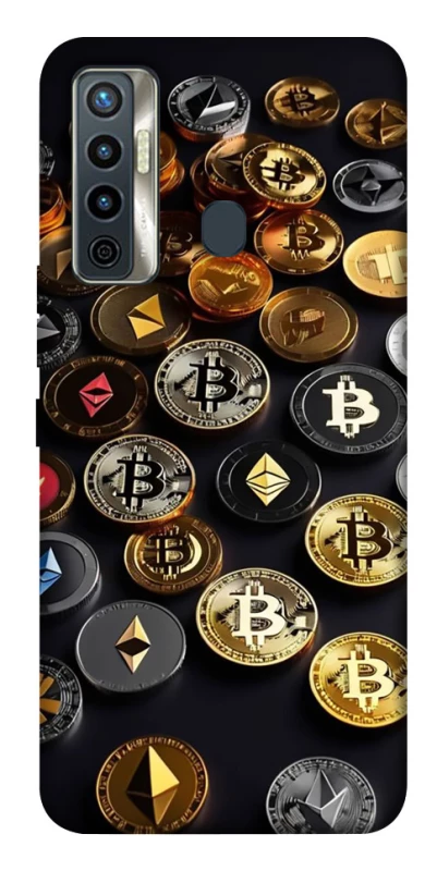 Чохол на TECNO Camon 17 Many coins фото 1 з 1