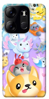 Чехол на Tecno Spark Go 2023 Adopt Me Rainbow Pet Parade фото 1 из 1