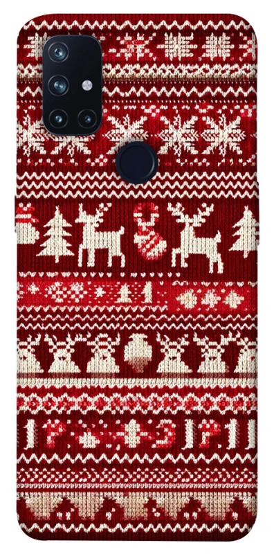Чохол на OnePlus Nord N10 5G Christmas jumper ver.2 фото 1 з 1