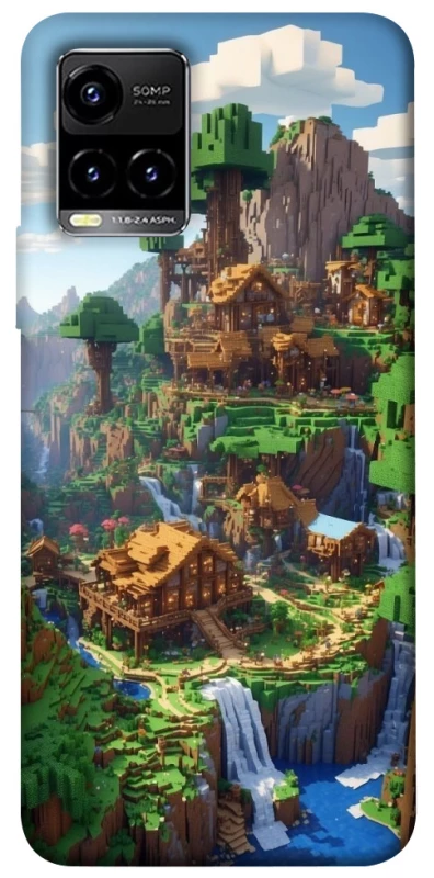 Чохол на Vivo Y21 / Y33s Minecraft universe фото 1 з 1