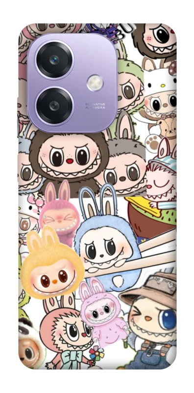 Чохол на Oppo A40m All Labubus фото 1 з 1