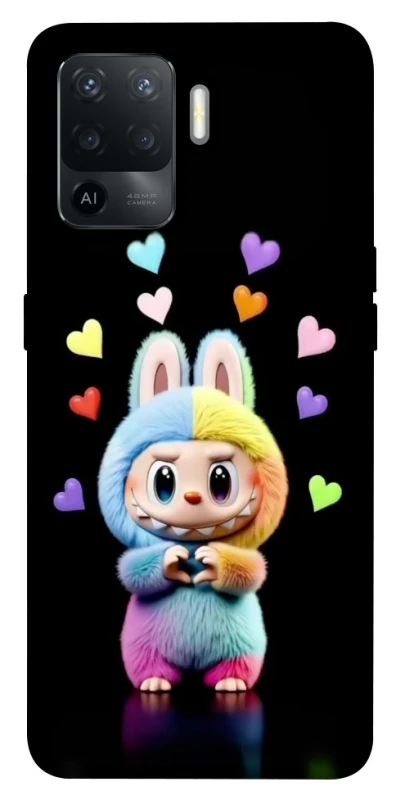 Чохол на Oppo Reno 5 Lite Labubu Love фото 1 з 1