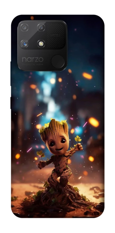 Чехол на Realme Narzo 50A Baby Groot v3 фото 1 из 1