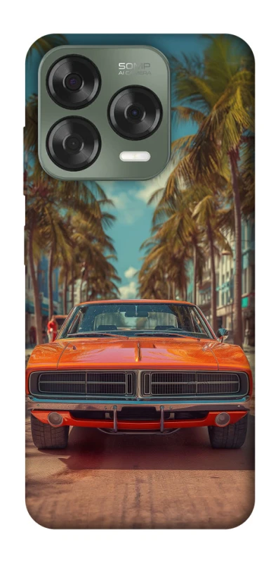 Чехол на ZTE Nubia V70 Design Tropical car фото 1 из 1