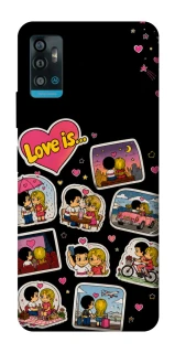 Чехол на ZTE Blade A71 Love is ver.3 фото 1 из 1
