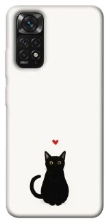 Чохол на Xiaomi Redmi Note 11 (Global) / Note 11S cat in love фото 1 Чохол на Xiaomi Redmi Note 11 (Global) / Note 11S cat in love фото 1 з 1