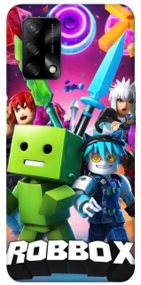 Чехол на Oppo A74 4G Roblox gaming heroes фото 1 из 1