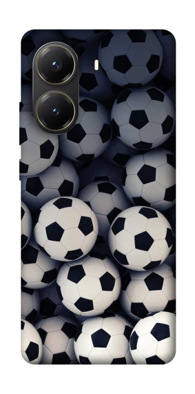 Чохол на Xiaomi Poco X6 Pro Футбольні м'ячи фото 1 з 1