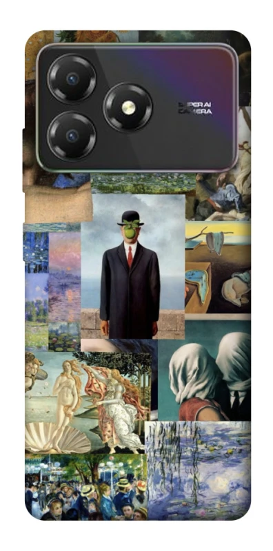 Чохол на ZTE Blade A36 Art collage ver.4 фото 1 з 1