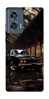 Чехол на Motorola Edge 50 Black classic car фото 1 Чехол на Motorola Edge 50 Black classic car фото 1 из 1