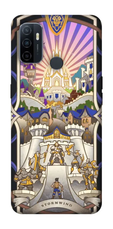 Чехол на Oppo A53 / A32 / A33 WOW forever stormwind фото 1 из 1