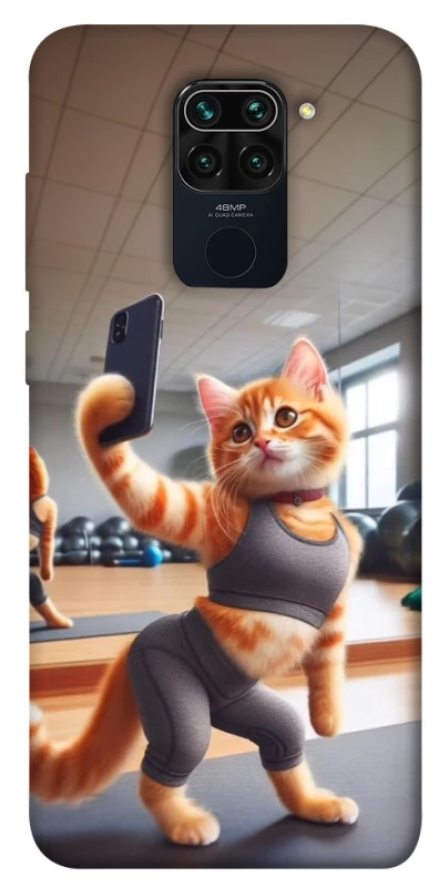 Чехол на Xiaomi Redmi Note 9 / Redmi 10X Кошечка фото 1 из 1