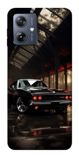 Чохол на Motorola Moto G54 Black classic car фото 1 Чохол на Motorola Moto G54 Black classic car фото 1 з 1
