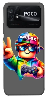 Чехол на Xiaomi Poco C40 Roblox Gamer Peace фото 1 из 1