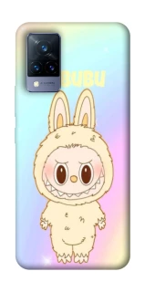 Чохол на Vivo V21 Fluffy Rainbow Labubu фото 1 з 1