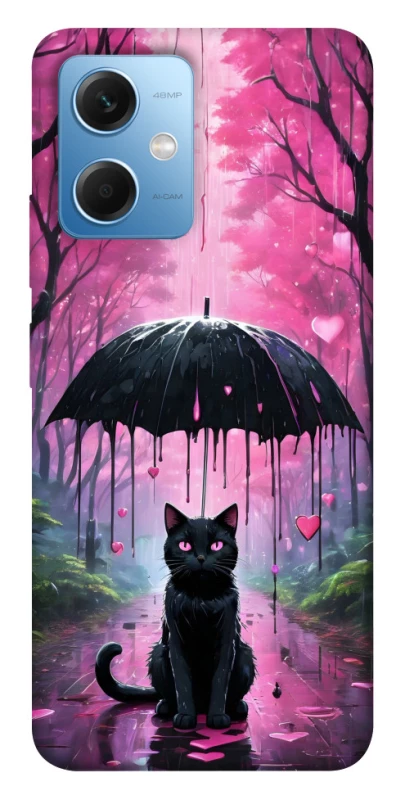 Чохол на Xiaomi Poco X5 5G Black cat фото 1 з 1