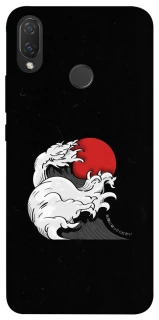 Чохол на Huawei P Smart+ (nova 3i) Хвилі Японії v2 фото 1 з 1