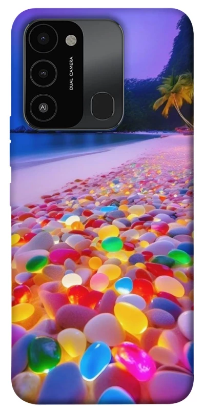 Чохол на TECNO Spark 8C Каміння світиться на березі фото 1 з 1