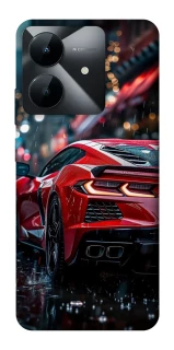 Чехол на Realme Note 60x Red sports car фото 1 из 1
