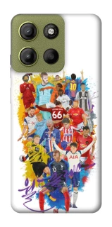 Чехол на Motorola Moto G15 4G Football Abstract v2 фото 1 из 1