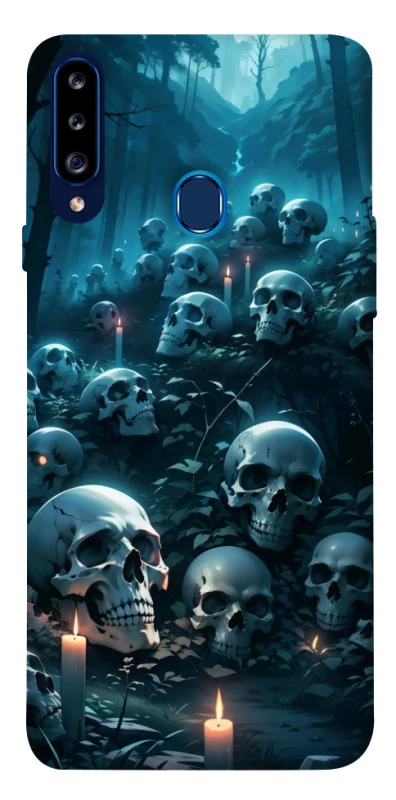 Чехол на Samsung Galaxy A20s Skulls v3 фото 1 из 1