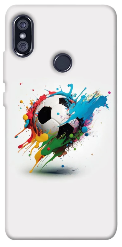 Чехол на Xiaomi Redmi Note 5 Pro / Note 5 (AI Dual Camera) Football Ball ver3 фото 1 из 1