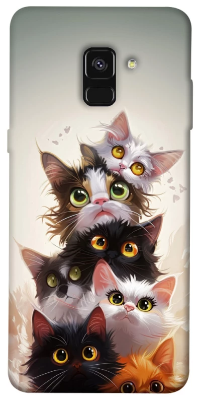 Чехол на Samsung A530 Galaxy A8 (2018) Сat eyes фото 1 из 1